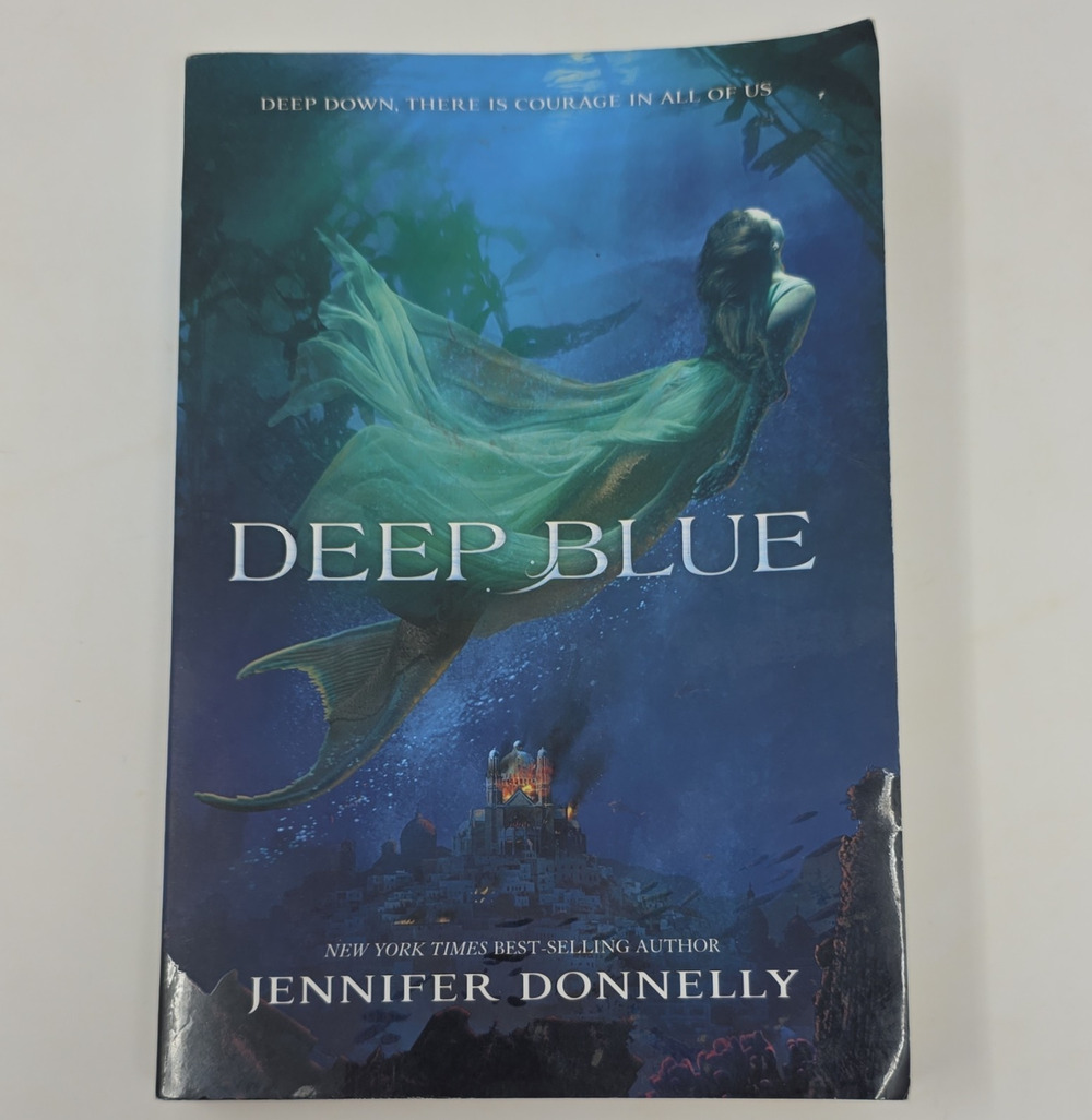 Deep Blue Hardcover w/ Dust Jacket - Jennifer Donnelly WaterFire Saga YA Fantasy